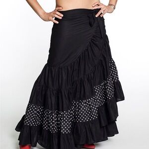 Flamenco or Boho wrap skirt. Never worn.